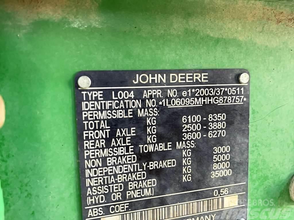 John Deere 6095 MC Traktoriai