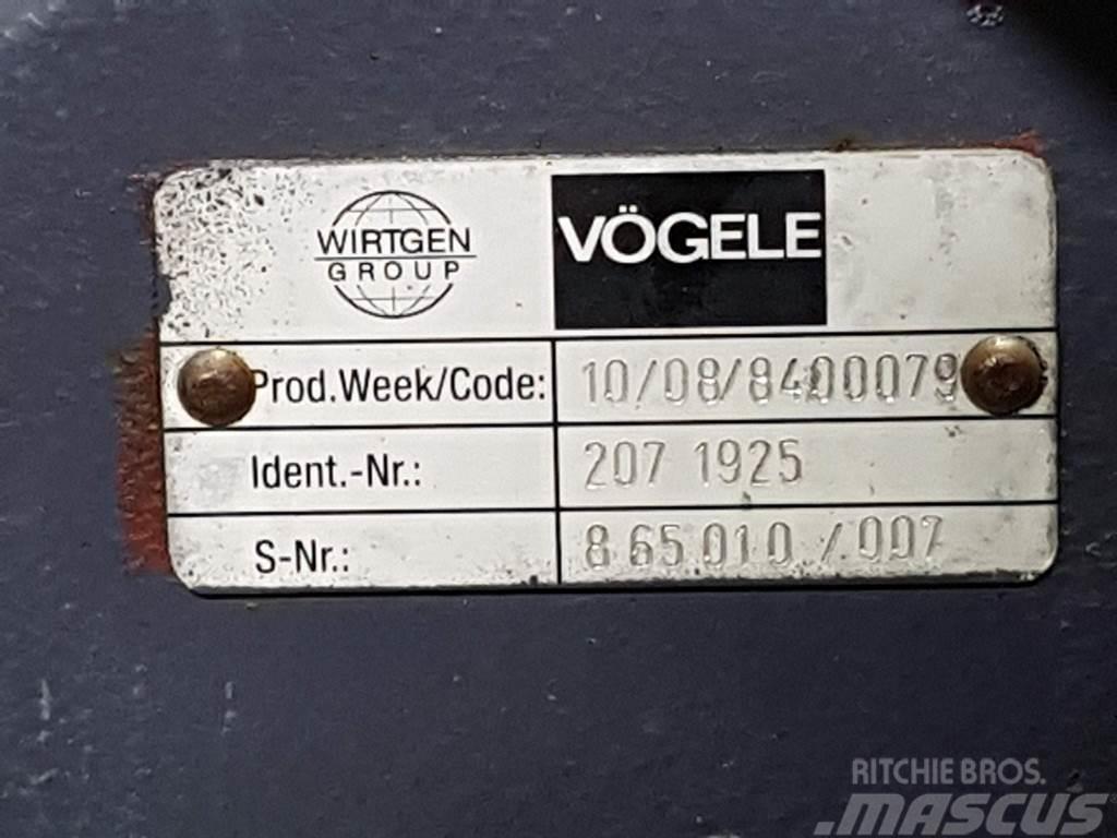 Vögele 2071925 - Transmission/Getriebe/Transmissiebak Transmisijos
