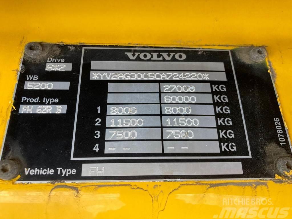 Volvo FH500 8X2*6 + CRANE HIAB + LIFT HIAB + VEB + FULL Automobiliniai kranai