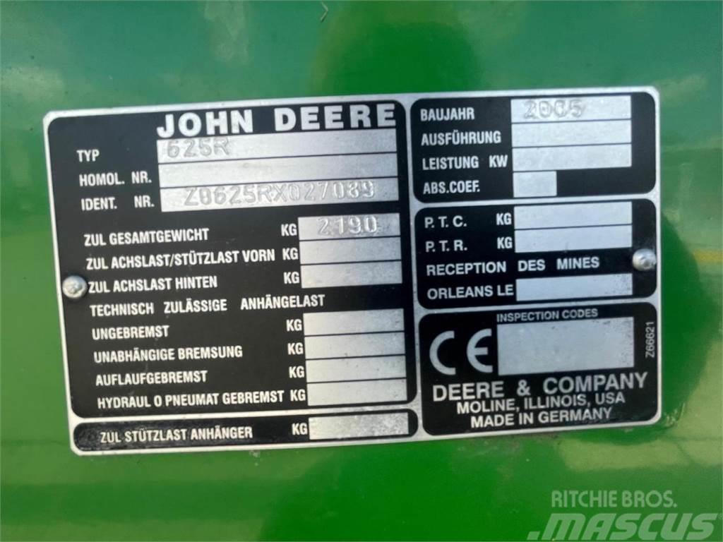 John Deere 625R Derliaus nuėmimo kombainų priedai