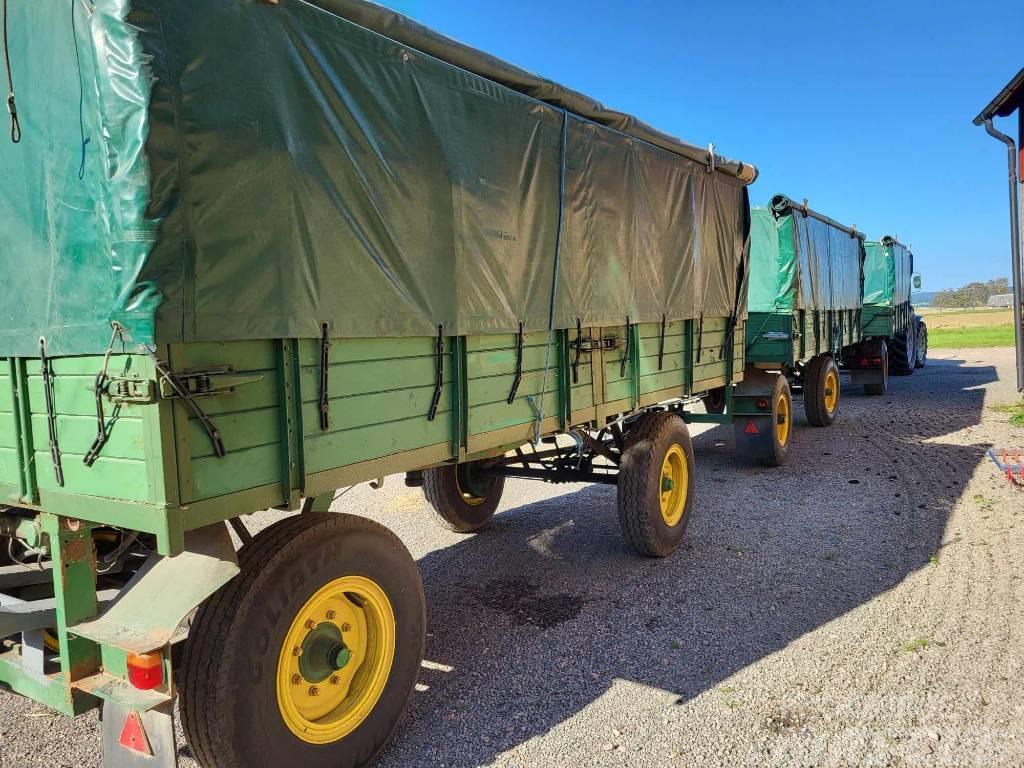  SLMA  Vagn ekipage 3 x 10 ton Grūdų vežimėliai