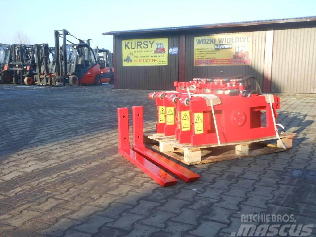  Forklift rotator NEW ISO2 2500kg / ISO3 3000kg Suktuvai