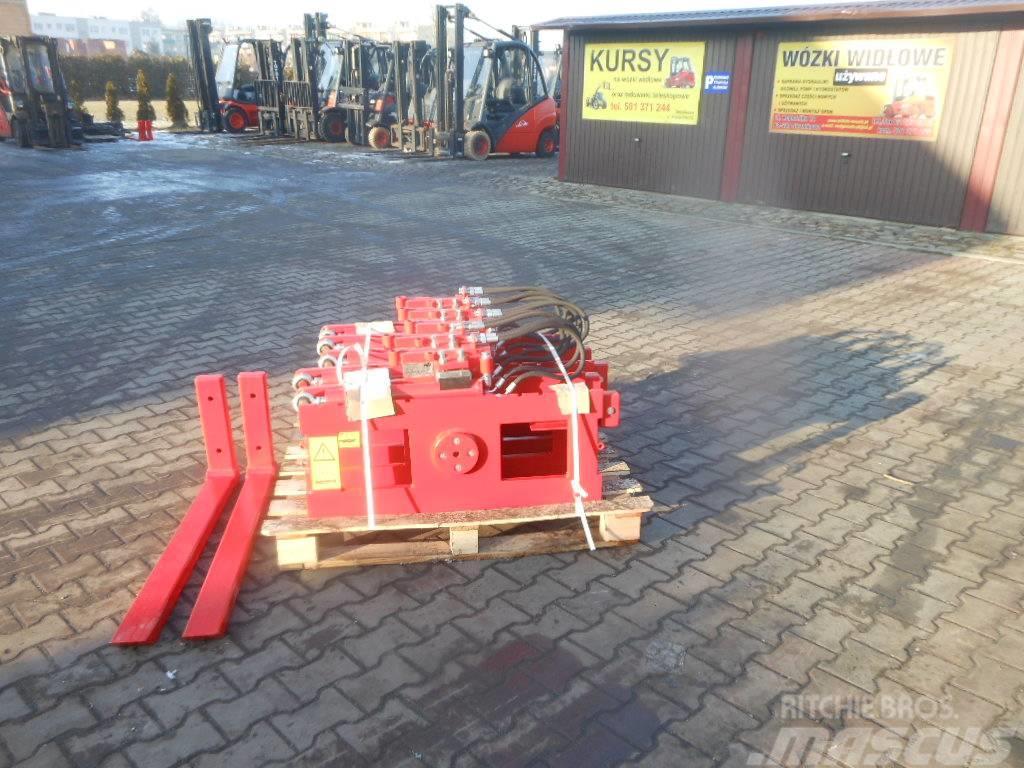  Forklift rotator NEW ISO2 2500kg / ISO3 3000kg Suktuvai
