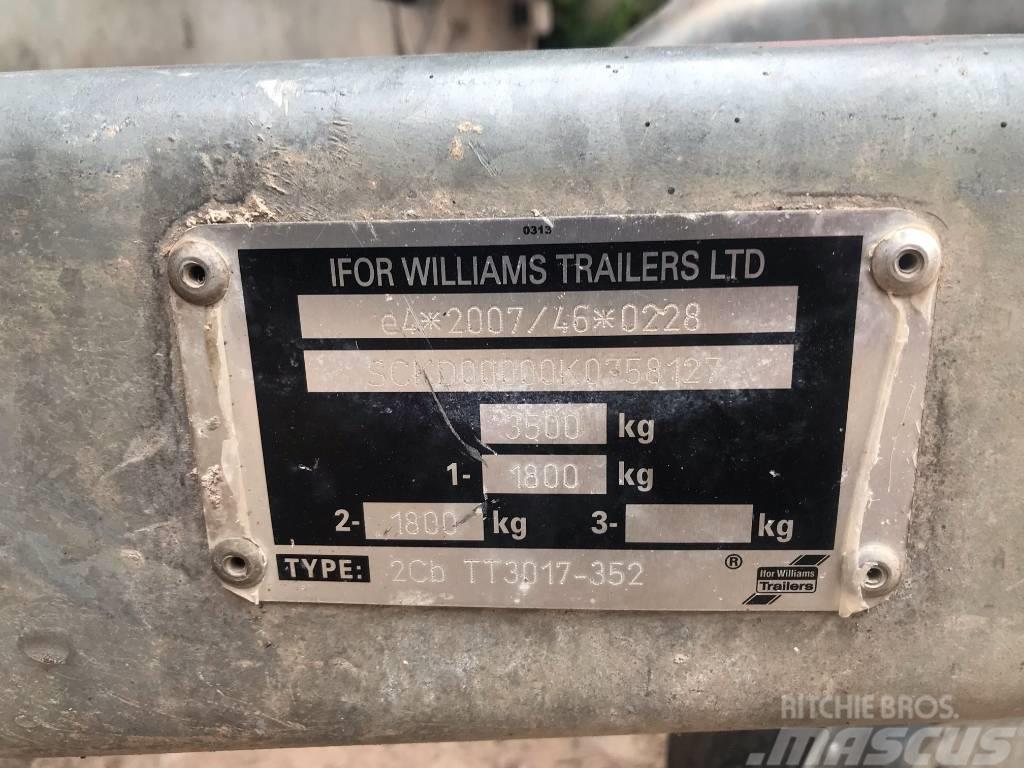 Ifor Williams TT3017 Trailer Kitos priekabos