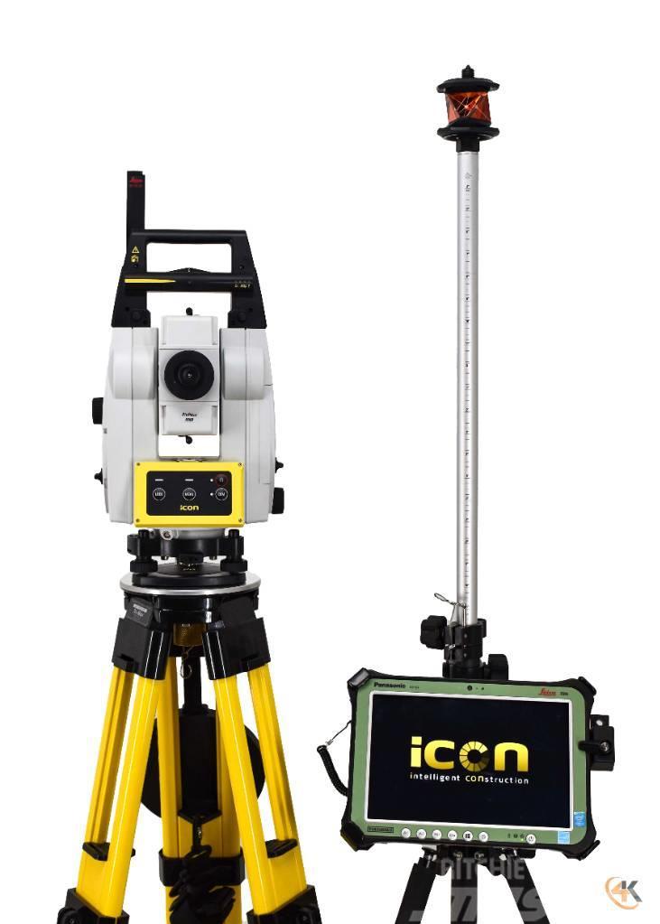 Leica Used iCR70 5" Robotic Total Station w/ CS35 & iCON Kiti naudoti statybos komponentai