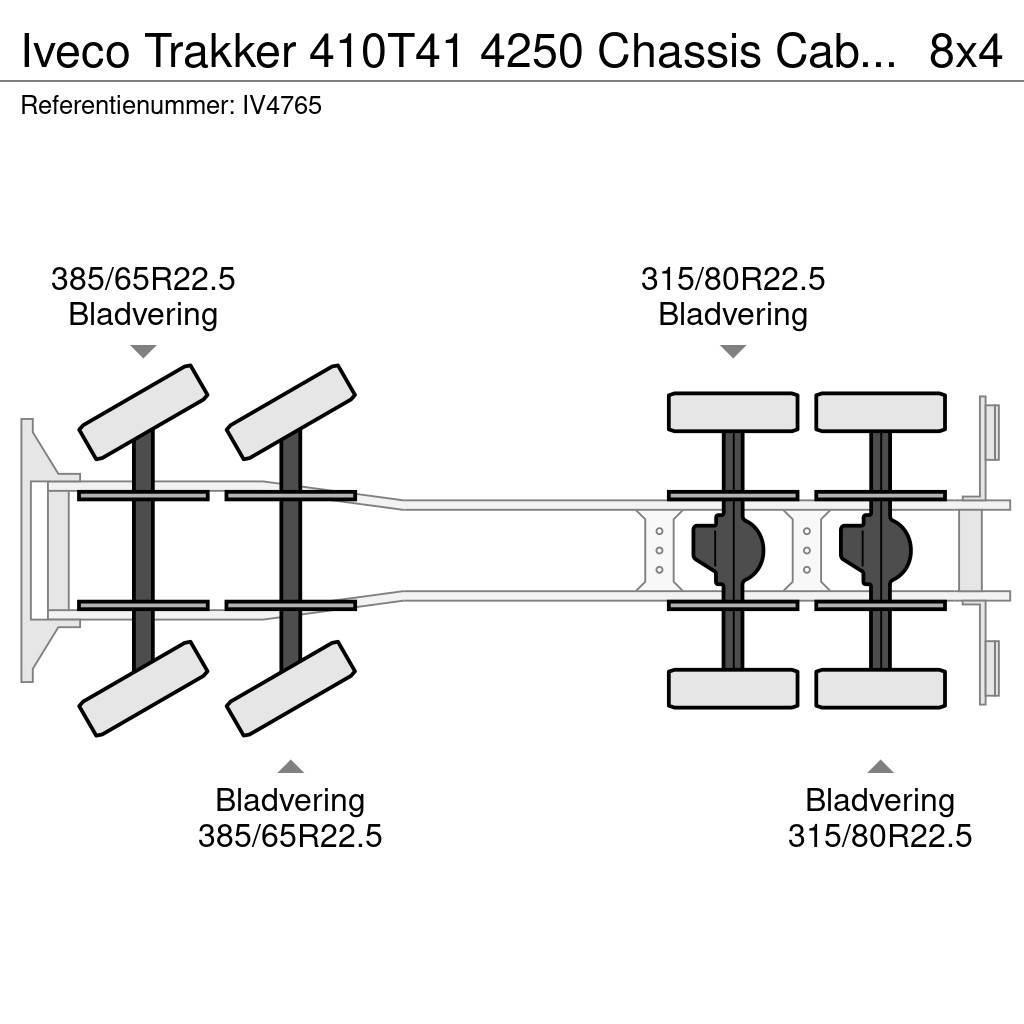 Iveco Trakker 410T41 4250 Chassis Cabin (5 units) Važiuoklė su kabina
