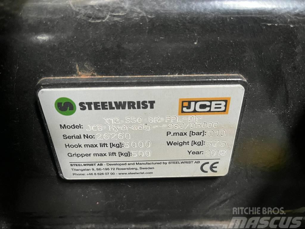 Steelwrist X12 S50 Sukimo įrenginiai