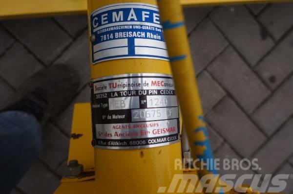  K bolt removing machine Geismar CEMAFER MEB Road R Geležinkelio techninis aptarnavimas