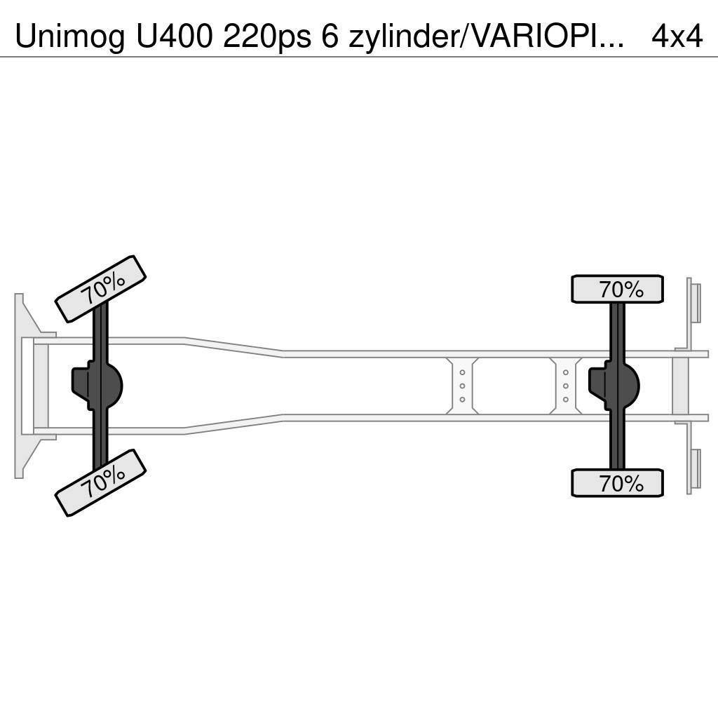 Unimog U400 220ps 6 zylinder/VARIOPILOT/HYDROSTAT/MULAG F Kita