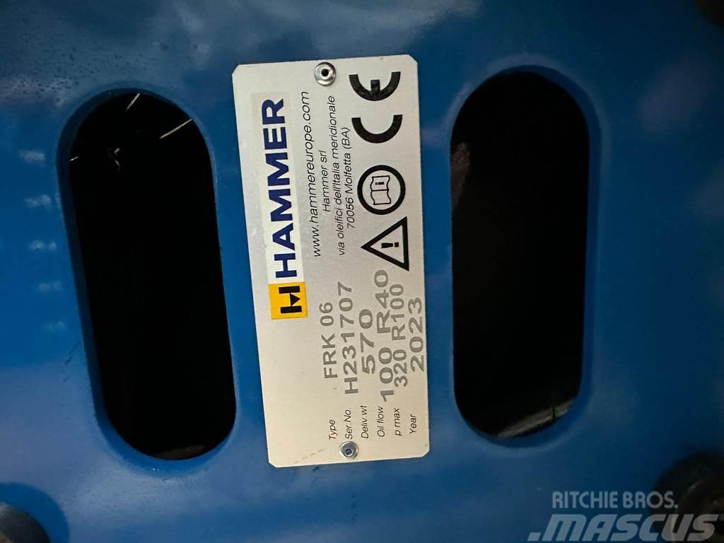 Hammer FRK06 pulverizer Hidrauliniai kūjai / Trupintuvai