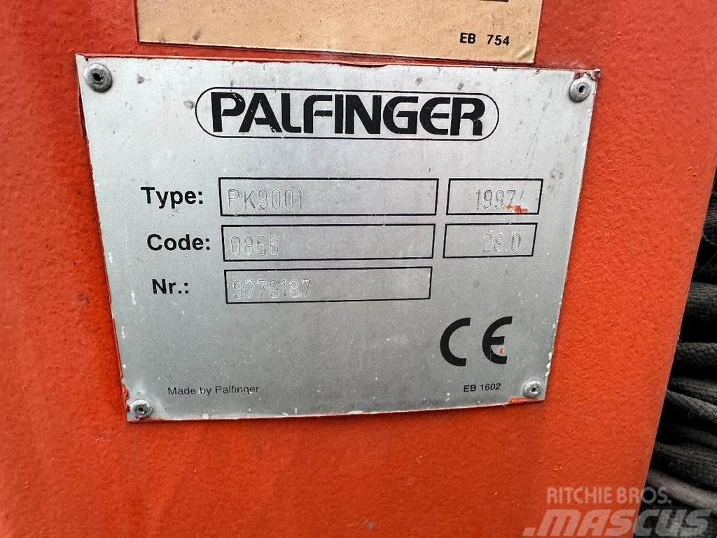 Palfinger PK9001 B Crane / Kraan / Autolaadkraan / Ladekrane Jūriniai konteineriai