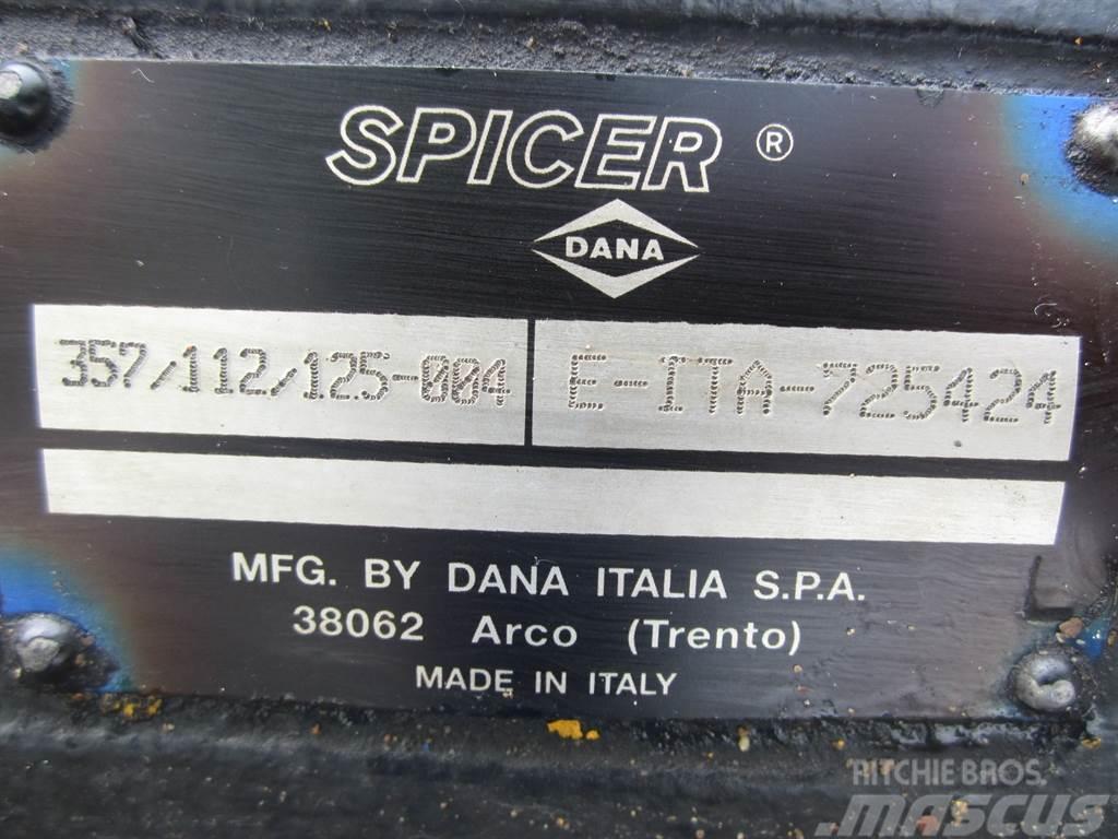 Spicer Dana 357/112/125-004 - Axle/Achse/As Ašys