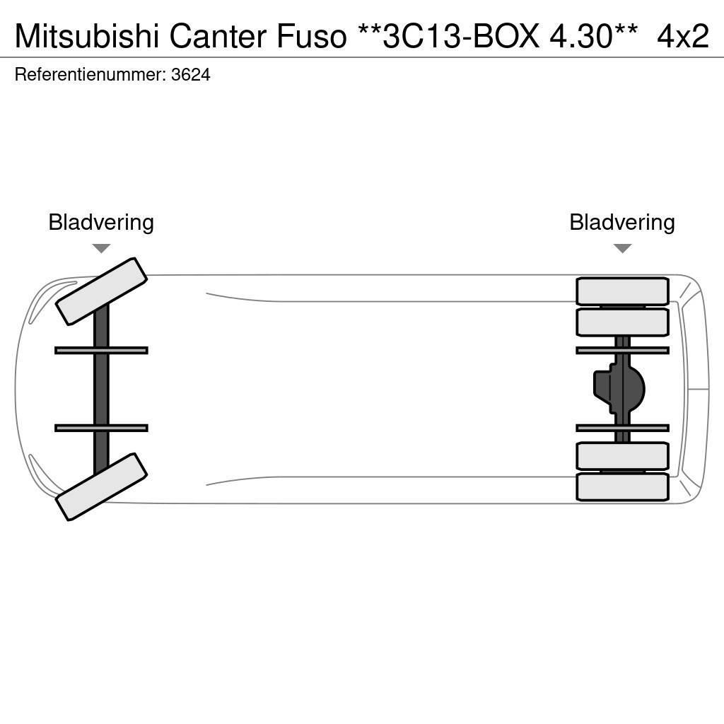 Mitsubishi Canter Fuso **3C13-BOX 4.30** Kita