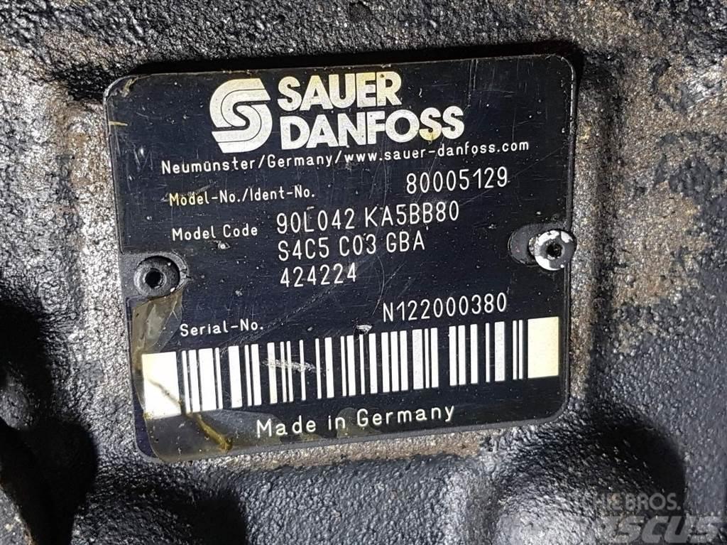 Sauer Danfoss 90L042KA5BB80S4C5-80005129-Drive pump/Fahrpumpe Hidraulikos įrenginiai