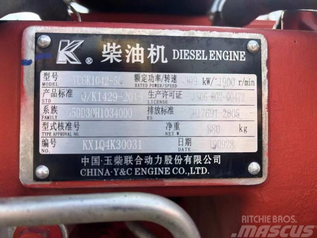 Yuchai YC6K1042-50 Diesel Engine for Construction Machine Varikliai