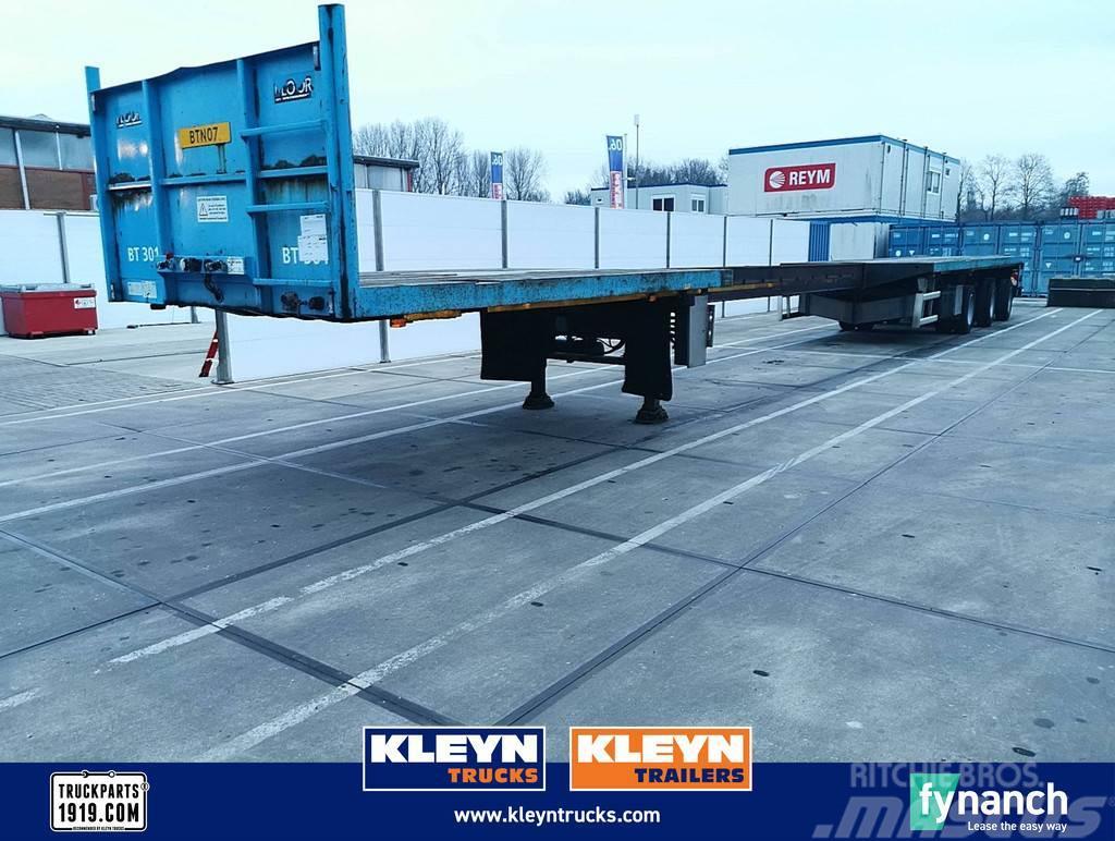 Floor FLUO-18-30H3 Bortinių sunkvežimių priekabos su nuleidžiamais bortais