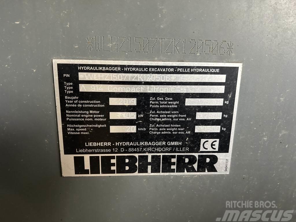 Liebherr A 914 Compact Litronic Ratiniai ekskavatoriai