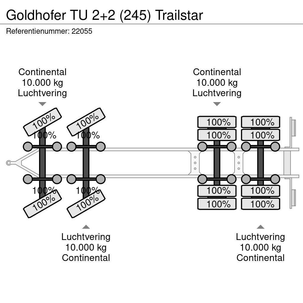 Goldhofer TU 2+2 (245) Trailstar Mažų aukščių krautuvai