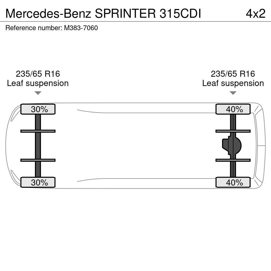 Mercedes-Benz Sprinter 315CDI Krovininiai furgonai