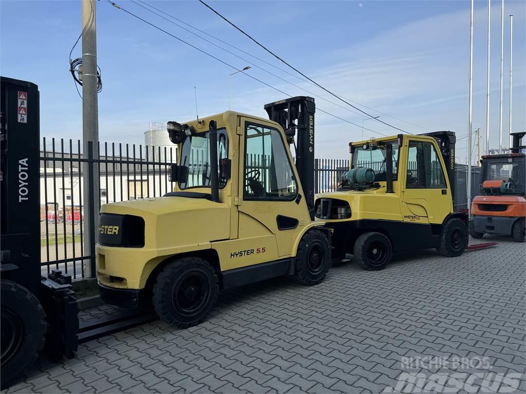 Hyster H 5.5XM Diesel / Full cabin / Only 6082 hours /Per Dyzeliniai krautuvai