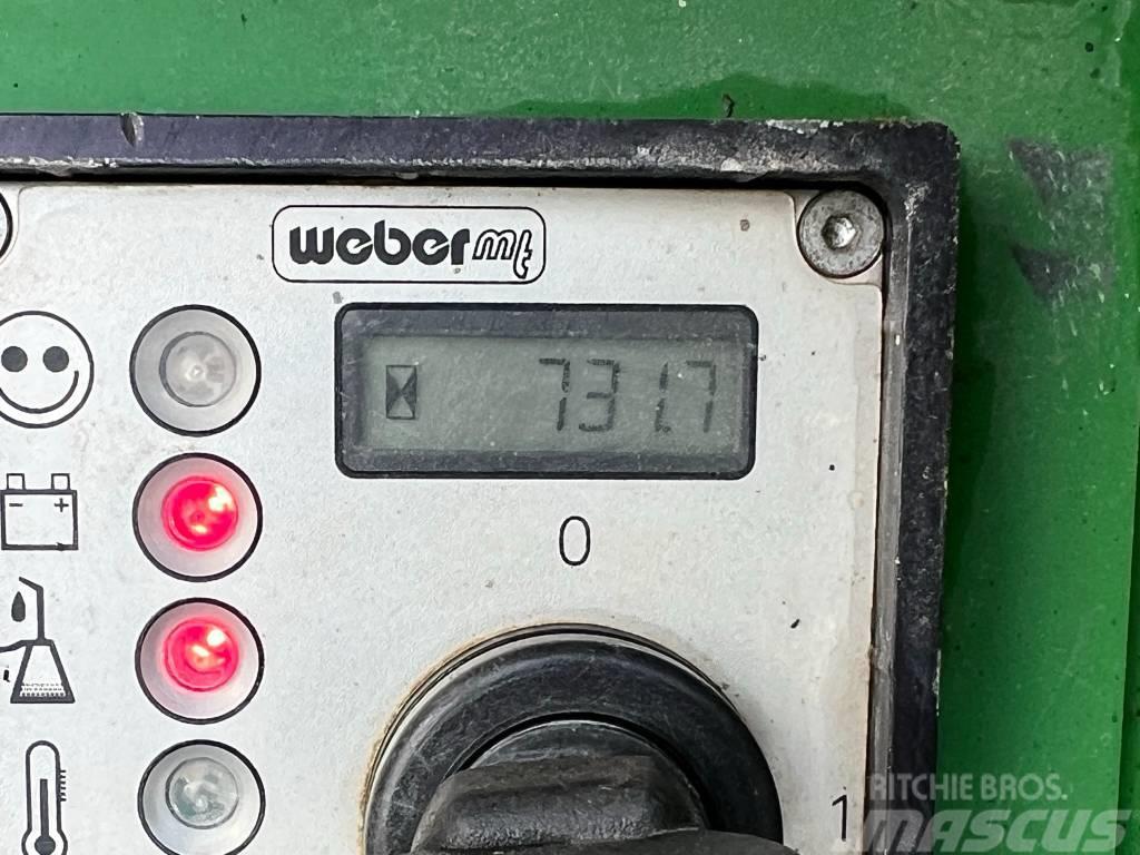 Weber CR8 - Excellent Condition / Low Hours Vibratoriai