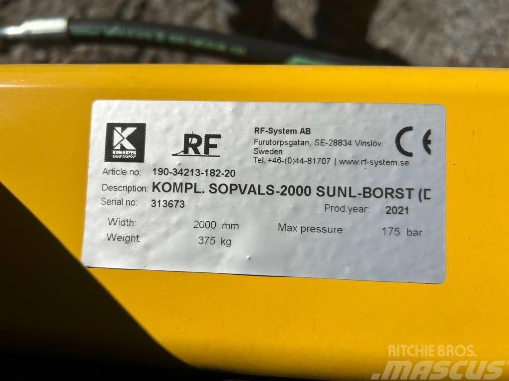  RF system Sopvals 2000 Sunline Šepečiai