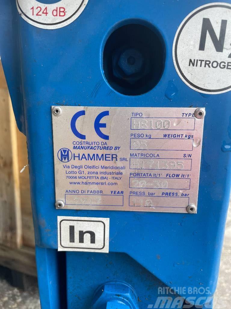 Hammer HS100 Hydraulic Breaker Hidrauliniai kūjai / Trupintuvai