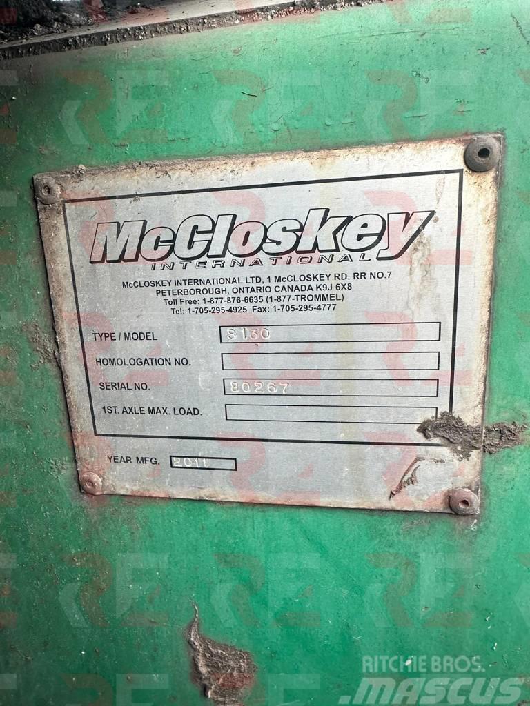 McCloskey S130 Mobilūs sietai