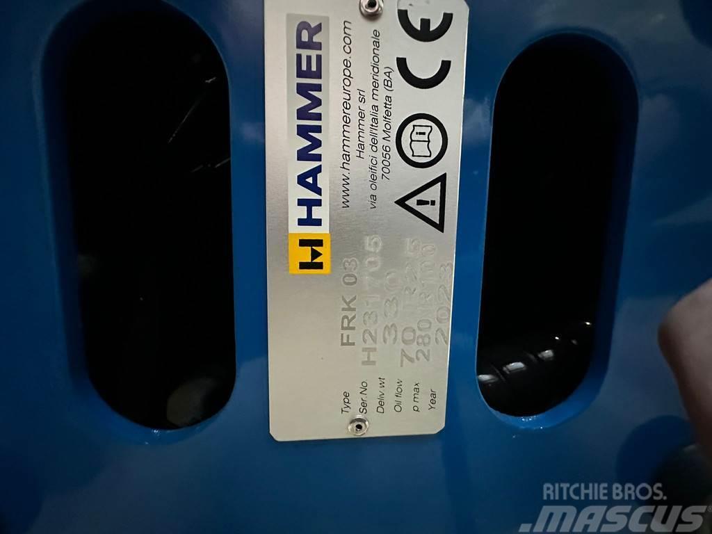 Hammer FRK03 pulverizer Hidrauliniai kūjai / Trupintuvai