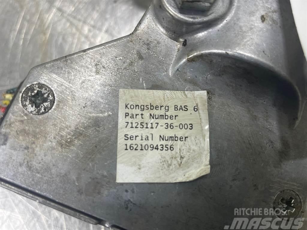 New Holland W110C-Case 7125117-Kongsberg BAS 6-Gas pedal Kabinos ir interjeras