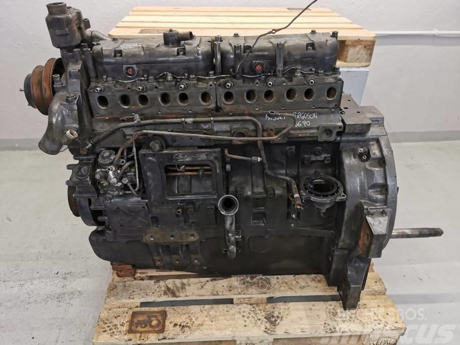 Massey Ferguson 8690 {Agco Power Sisu 84CTA-4V SCR} engine Varikliai