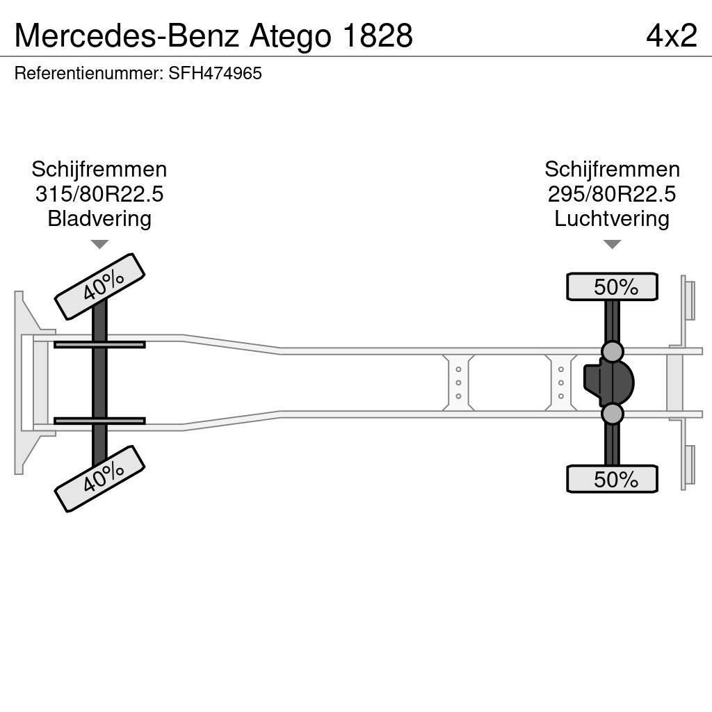 Mercedes-Benz Atego 1828 Gyvulių pervežimo technika