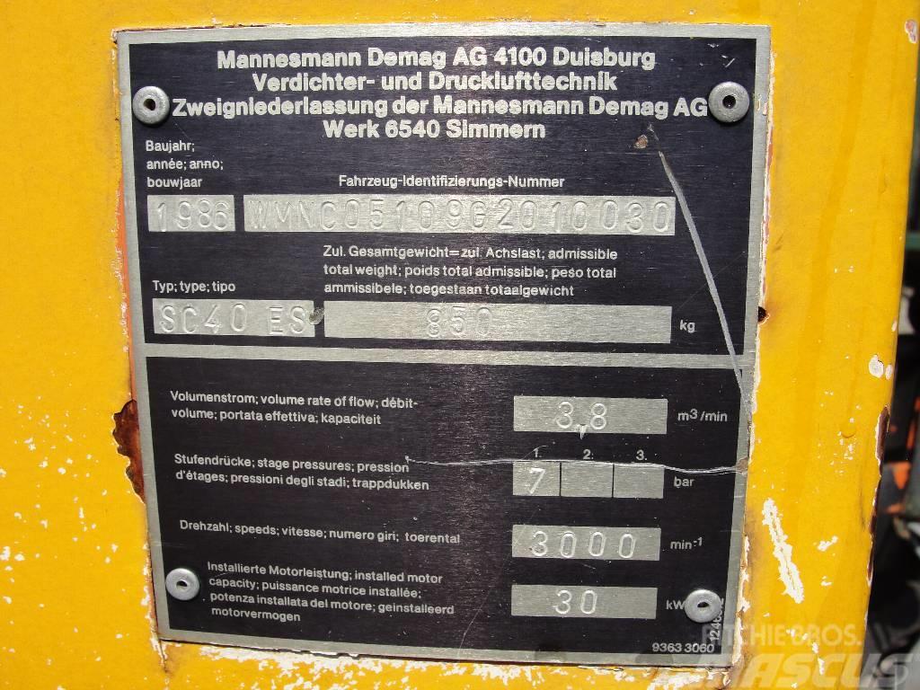 Demag mannesmann SC 40 ES Kompresoriai