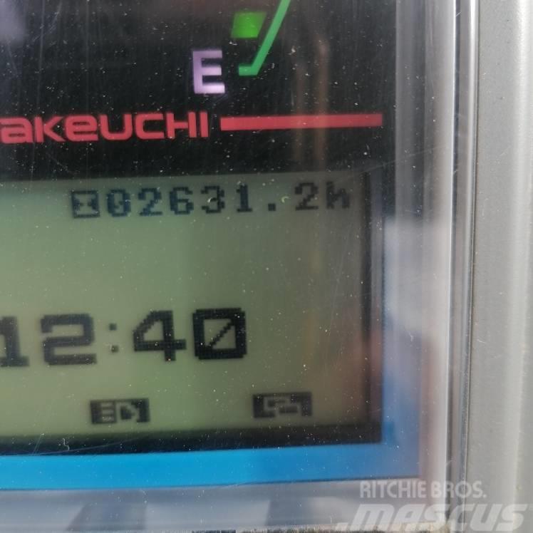 Takeuchi TB216 Mini ekskavatoriai < 7 t