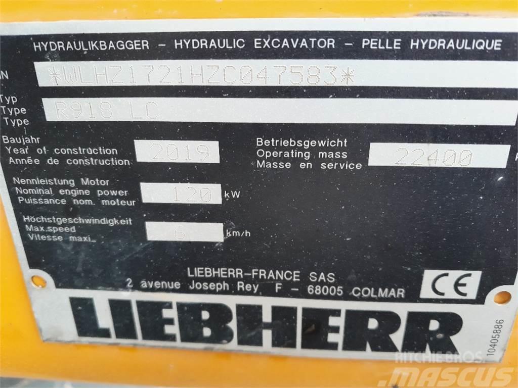 Liebherr R918 LC G6.0 Vikšriniai ekskavatoriai
