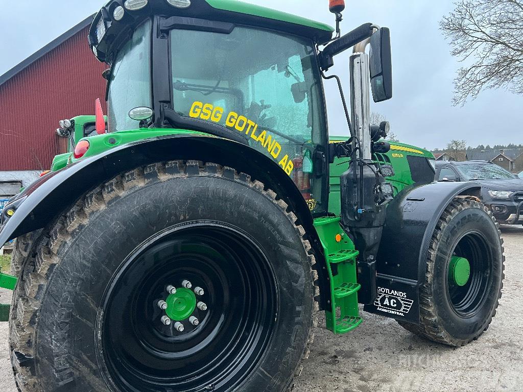 John Deere 6155R+LF+FPTO Traktoriai