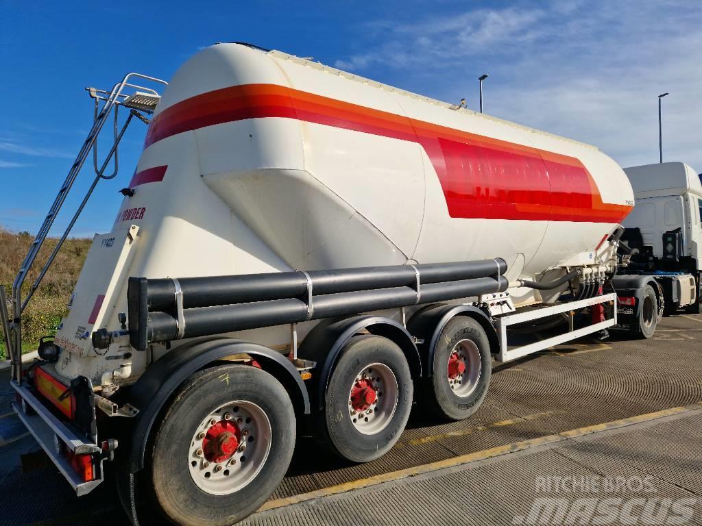  Fieldbinder Cement Tanker 40 Cu Cisternos - priekabos
