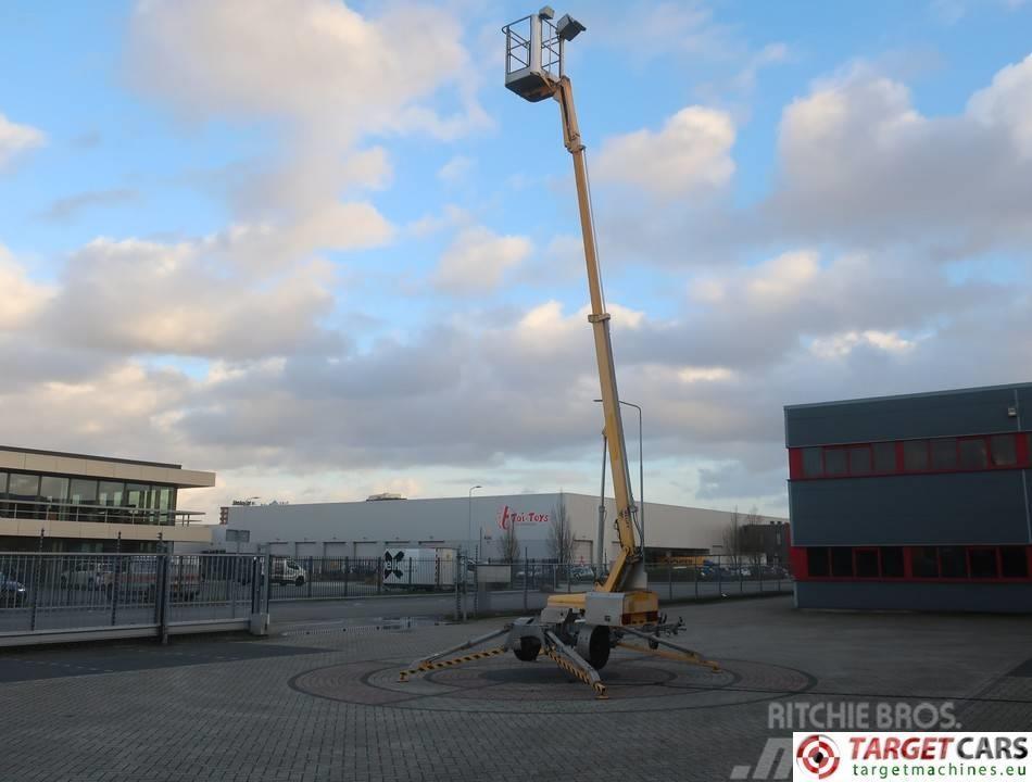Ommelift Mini 12EZ Towable Telescopic Boom Work Lift 1190cm Ant priekabų montuojamos kėlimo platformos