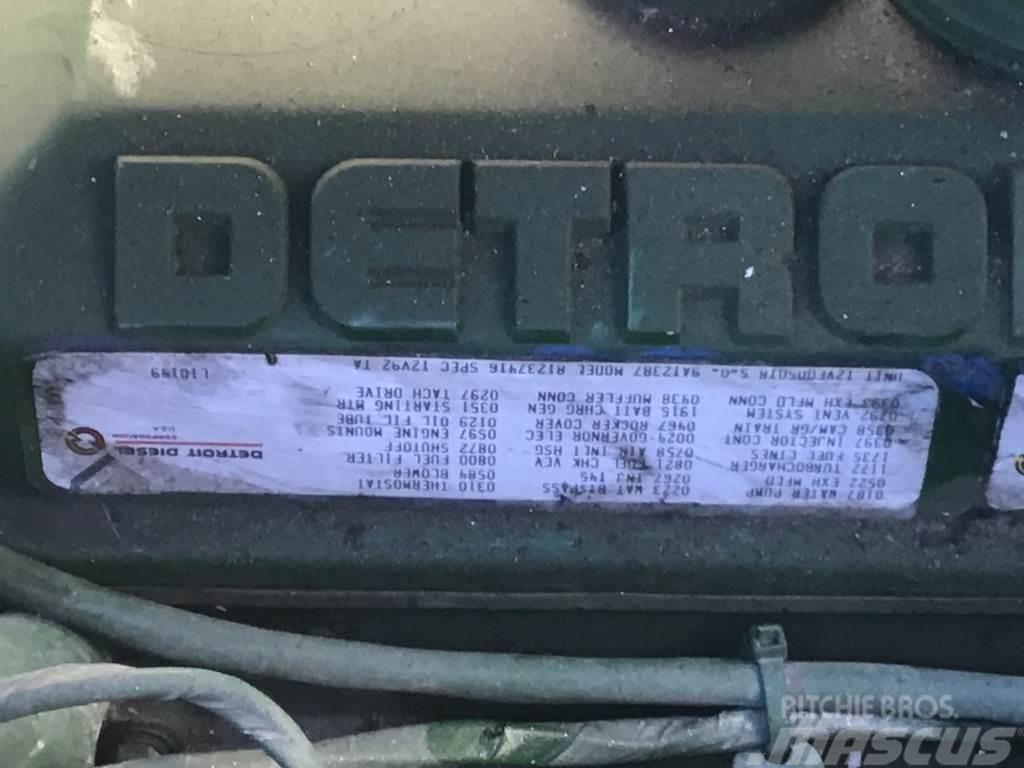 Detroit Diesel 12V92 TA GENERATOR 500KVA USED Dyzeliniai generatoriai