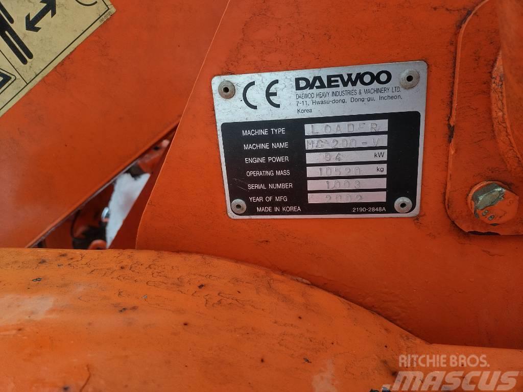 Daewoo 200-V Mega Naudoti ratiniai krautuvai