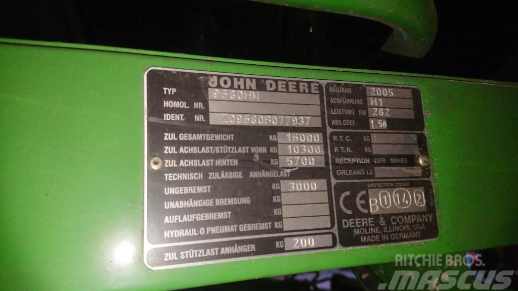 John Deere 9680I WTS Hillmaster tröska 9680i WTS HM Derliaus nuėmimo kombainai