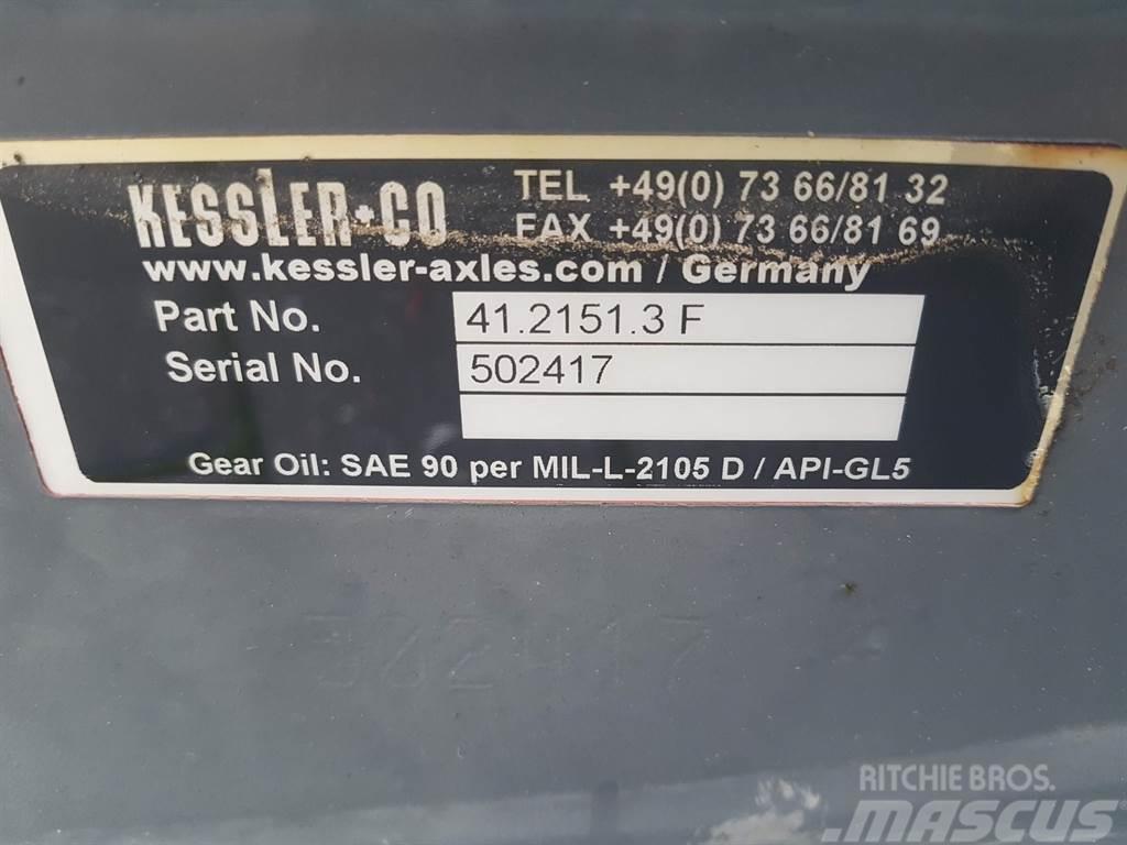 Fuchs MHL320-Kessler+CO 41.2151.3F-Terex 5435661010-Axle Ašys