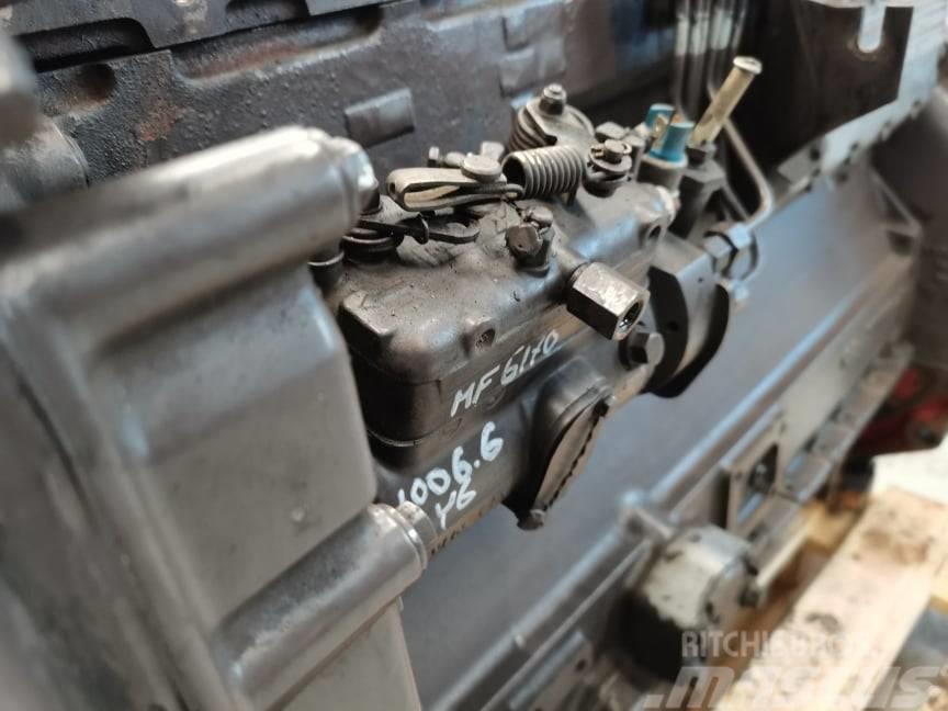Massey Ferguson 6170 {injection pump Lucas  silnika Perkins 1006. Varikliai