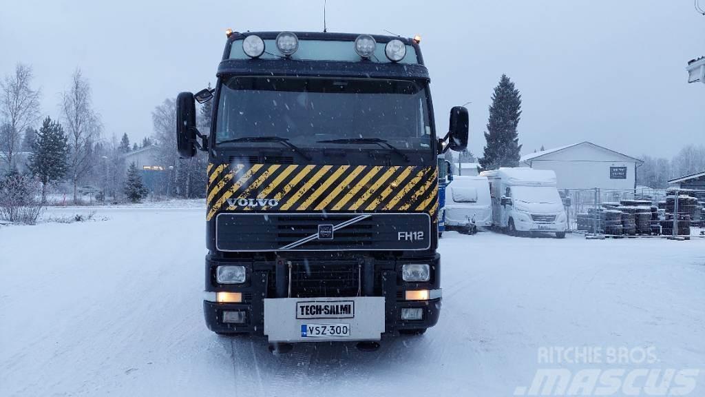 Volvo FH12 + HMF 2820K4 JIB Automobiliniai kranai