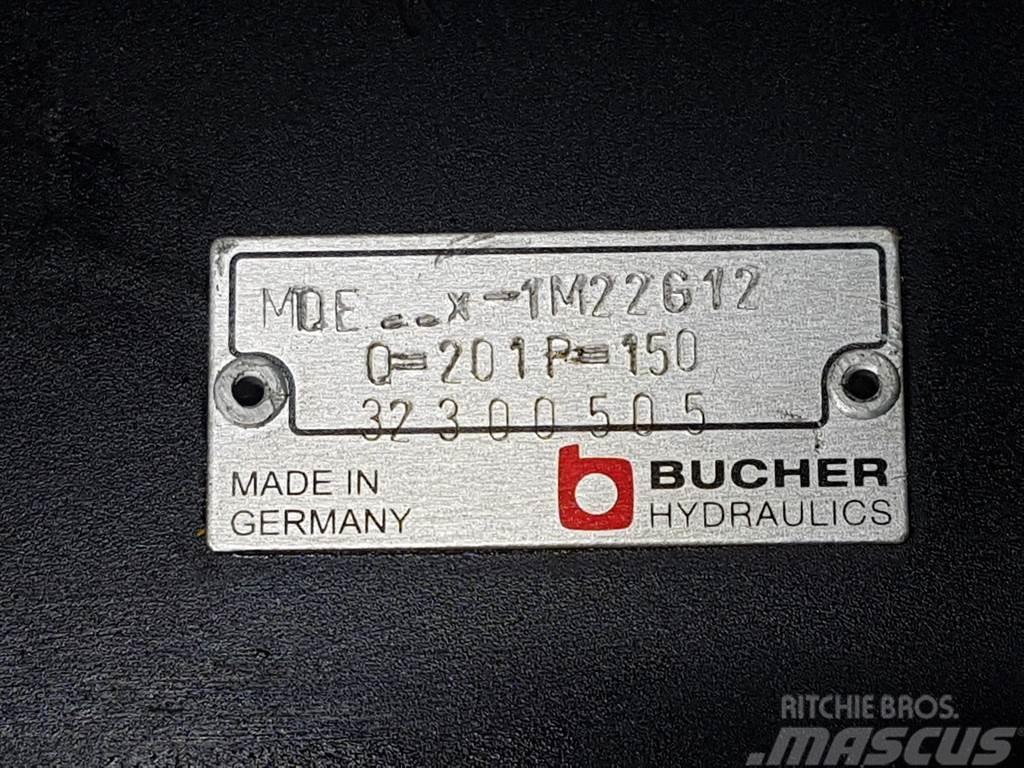Bucher Hydraulics MQE**x - 1M22G12 - CITYCAT 5000 - Valve Hidraulikos įrenginiai