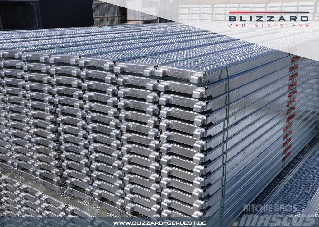 Blizzard Gerüstsysteme 81,04 m² Stahlgerüst mit Stahlböden Pastolių įrengimai