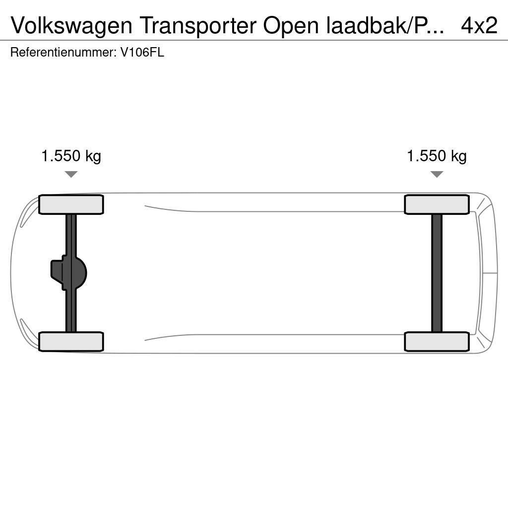 Volkswagen Transporter Open laadbak/PICK-UP!! 1ste eigenaar! Pikapai / Bortiniai sunkvežimiai