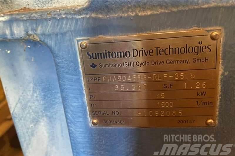 Sumitomo Industrial Gearbox 45kW Ratio 35.5 to 1 Kita