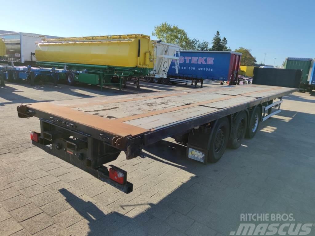 Pacton TXD.339 3-Assen SAF - Schijfremmen - Liftas - Kooi Bortinių sunkvežimių priekabos su nuleidžiamais bortais