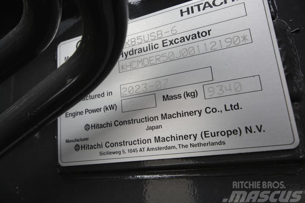 Hitachi ZX 85 USB-6 Vidutinės galios ekskavatoriai 7-12 t